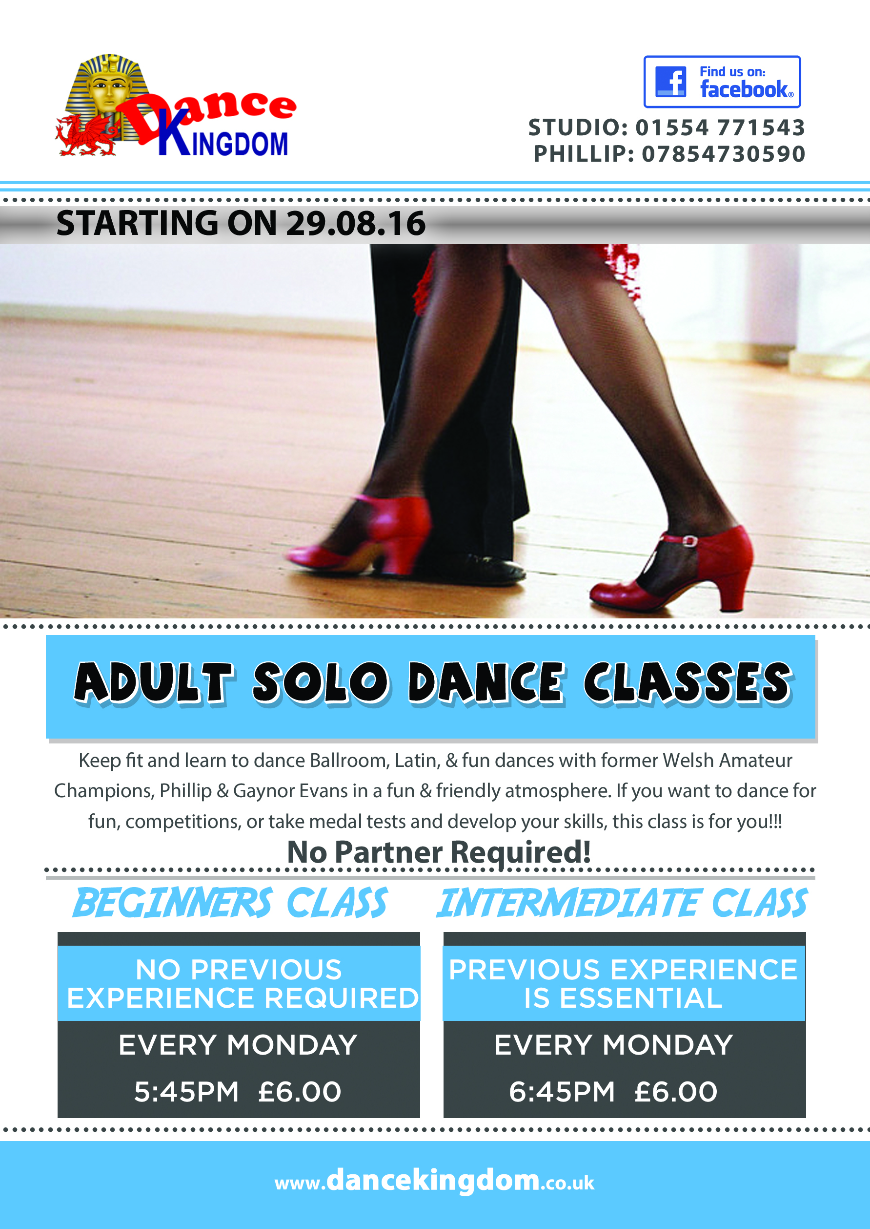 Adult Solo Beginner Dance Class